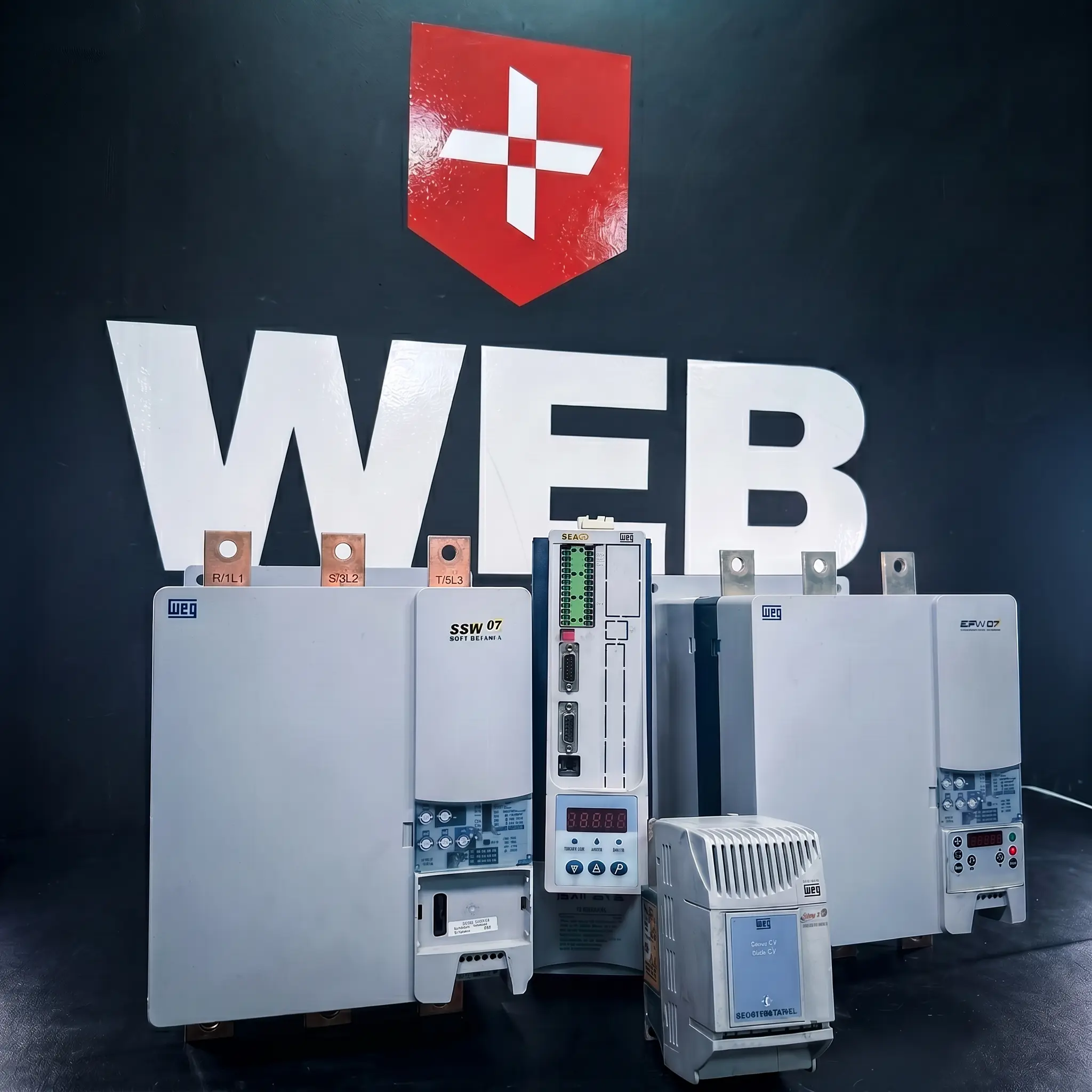Equipe técnica WEB executando reparo em laboratório próprio